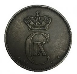 Дания 2 эре 1892 год