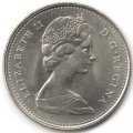 Канада 10 центов 1969 год