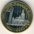Словения 1 евро 2004 год