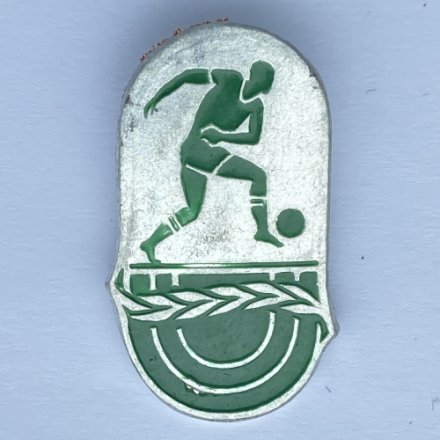 Значок. Спорт. Виды спорта. Футбол