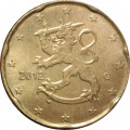 Финляндия 20 евроцентов 2012 год - Герб Финляндии