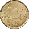 Финляндия 20 евроцентов 2012 год - Герб Финляндии