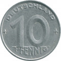 ГДР 10 пфеннигов 1950 год (A)
