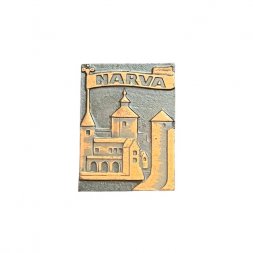 Значок Эстония. Нарва (Narva). Старый город