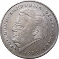 ФРГ 2 марки 1992 год (D) - Франц Йозеф Штраус, 40 лет Федеративной Республике (1949-1989)