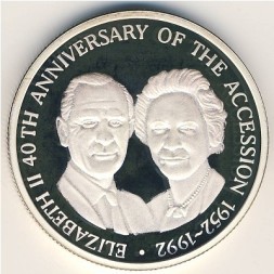 Теркс и Кайкос 20 крон 1993 год