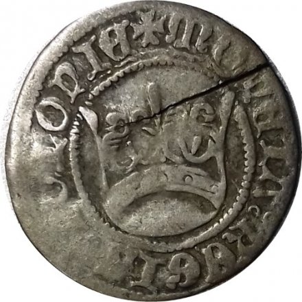 Польское Королевство 1/2 гроша Александр I Ягеллончик (1501-1506) - F+