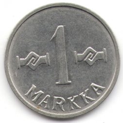 Финляндия 1 марка 1960 год