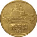 Финляндия 5 марок 1988 год - Ледокол Урхо