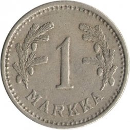 Финляндия 1 марка 1933 год