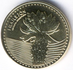 Монета Колумбия 100 песо 2016 год - Эспелеция (фрайлехон)