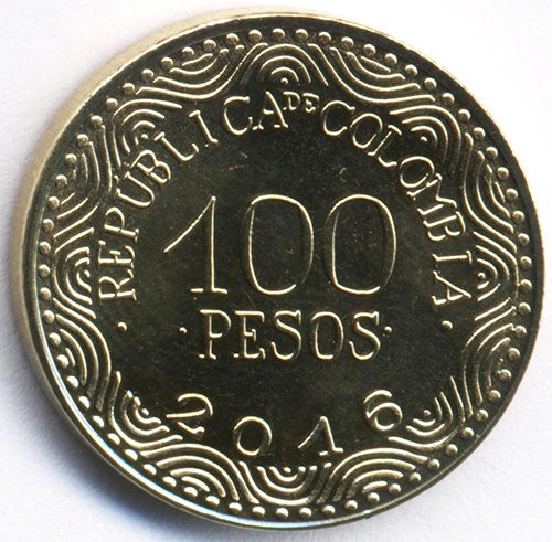 Миллион песо в рублях. 100 Колумбийское песо. 100 Песо в рублях на сегодня. Фрайлехон. 100 Песо 2012-2018 Колумбия.
