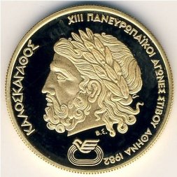 Греция 5000 драхм 1981 год