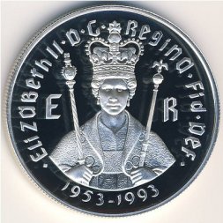 Ямайка 10 долларов 1993 год