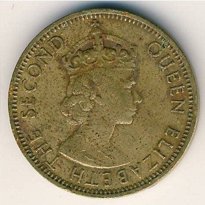 Ямайка 1/2 пенни 1965 год