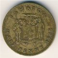 Ямайка 1/2 пенни 1965 год