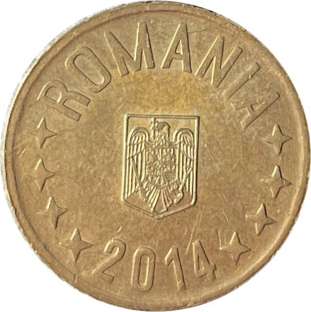 Румыния 50 бани 2014 год