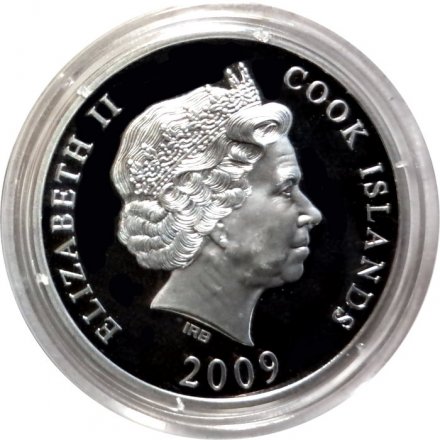 Острова Кука 10 долларов 2009 год - Мировые памятники. Медный Всадник