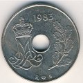 Дания 25 эре 1983 год - Королева Маргрете II