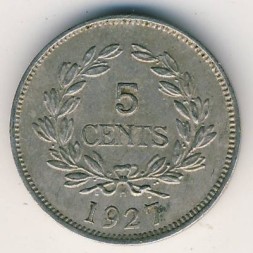 Саравак 5 центов 1927 год