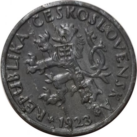 Чехословакия 2 геллера 1923 год