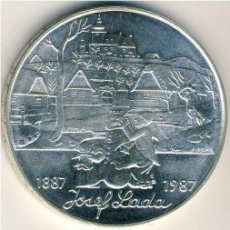Чехословакия 500 крон 1987 год