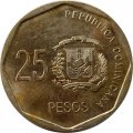 Доминиканская республика 25 песо 2016 год - Грегорио Луперон
