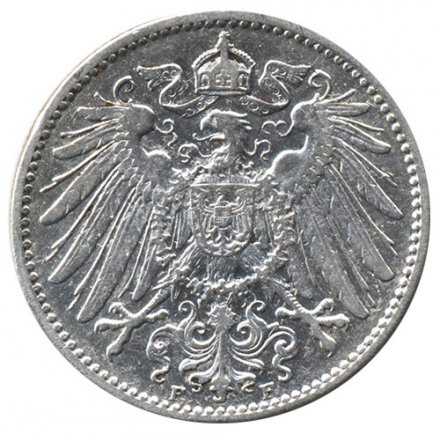 Германия 1 марка 1906 год (FF)