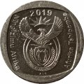 ЮАР 1 рэнд 2019 год