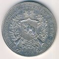 Швейцария 5 франков 1885 год