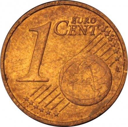 Италия 1 евроцент 2002 год - Замок Кастель-дель-Монте