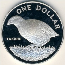 Новая Зеландия 1 доллар 1982 год