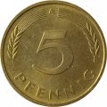 ФРГ 5 пфеннигов 1993 год - A