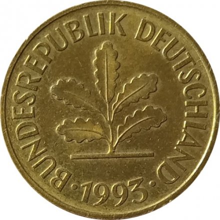 ФРГ 5 пфеннигов 1993 год - A