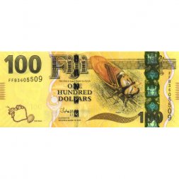 Фиджи 100 долларов 2022 год - UNC
