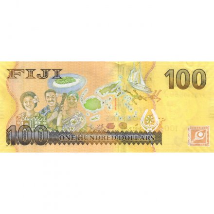 Фиджи 100 долларов 2022 год - UNC