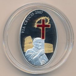 Острова Кука 5 долларов 2007 год