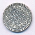 Нидерланды 10 центов 1935 год - Королева Вильгельмина