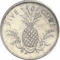 Багамские острова 5 центов 1998 год