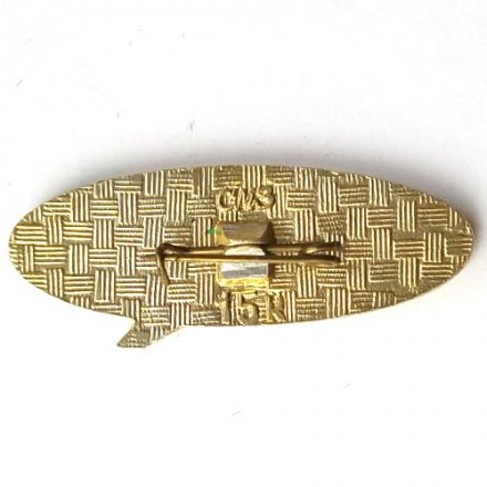 Значок ЯК-40 СССР (зеленый)