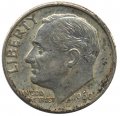 США 1 дайм (10 центов) 1960 год - Рузвельт (D)