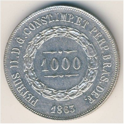 Бразилия 1000 рейс 1863 год