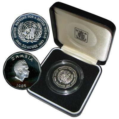 Замбия 50 нгве 1985 год
