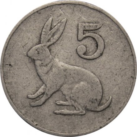 Зимбабве 5 центов 1980 год