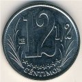 Венесуэла 12 1/2 сентимо 2007 год
