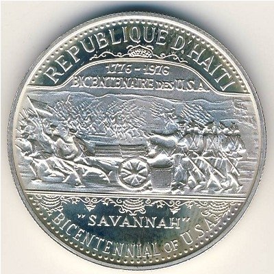 Гаити 25 гурдов 1976 год