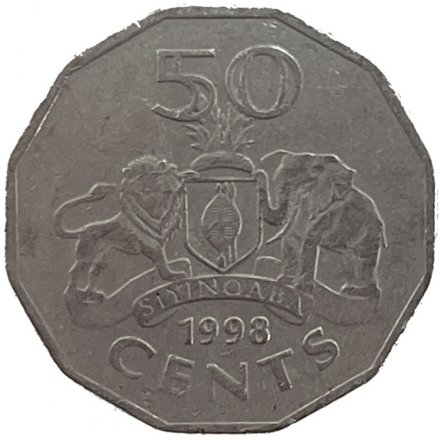 Свазиленд 50 центов 1998 год