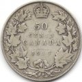 Канада 50 центов 1917 год