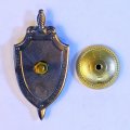 Знак УФСБ России по г. СПб и ЛО. Служба промышленной контрразведки (синий)