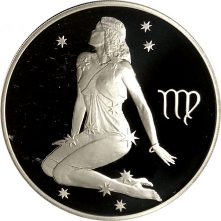 Россия 3 рубля 2003 год - Знаки зодиака. Дева